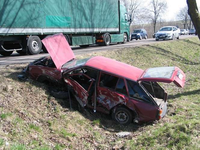 Wypadek w Stołpiu - Autor: Jacek Barczyński