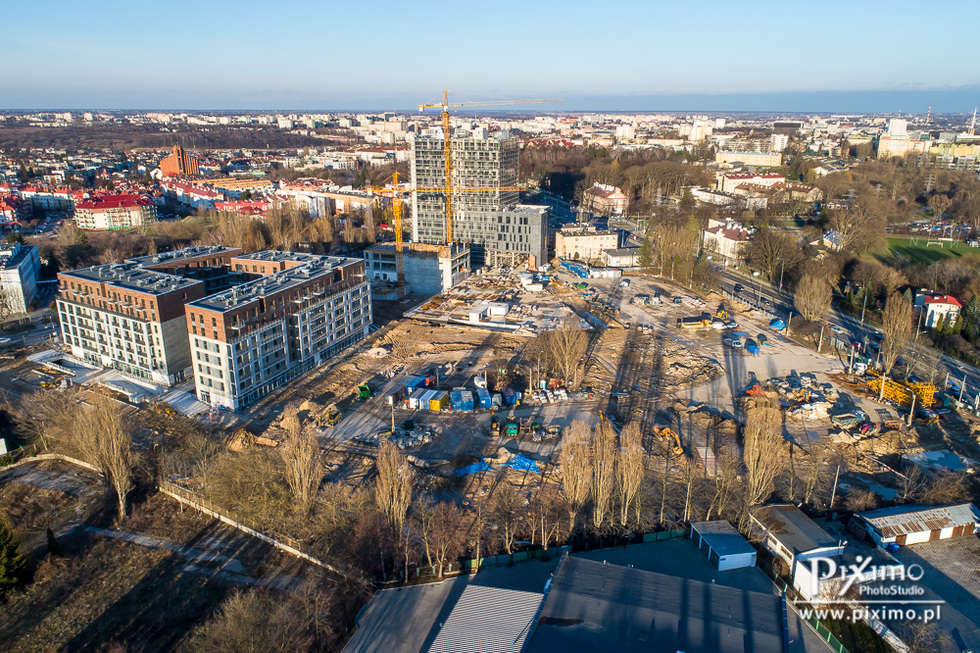  Budowa biurowców Office Park (zdjęcie 2) - Autor: Marcin Tarkowski / Piximo.pl