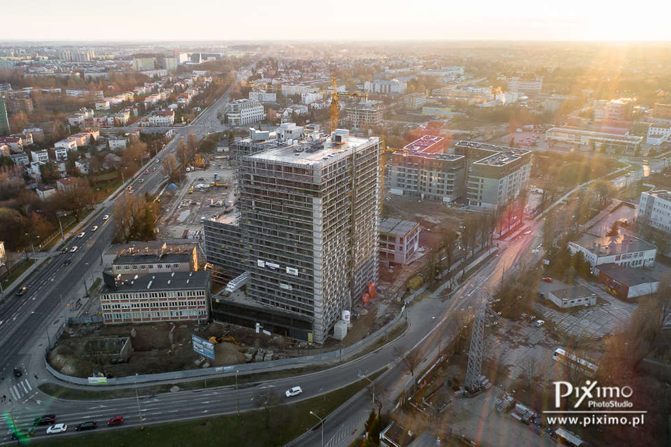  Budowa biurowców Office Park (zdjęcie 1) - Autor: Marcin Tarkowski / Piximo.pl