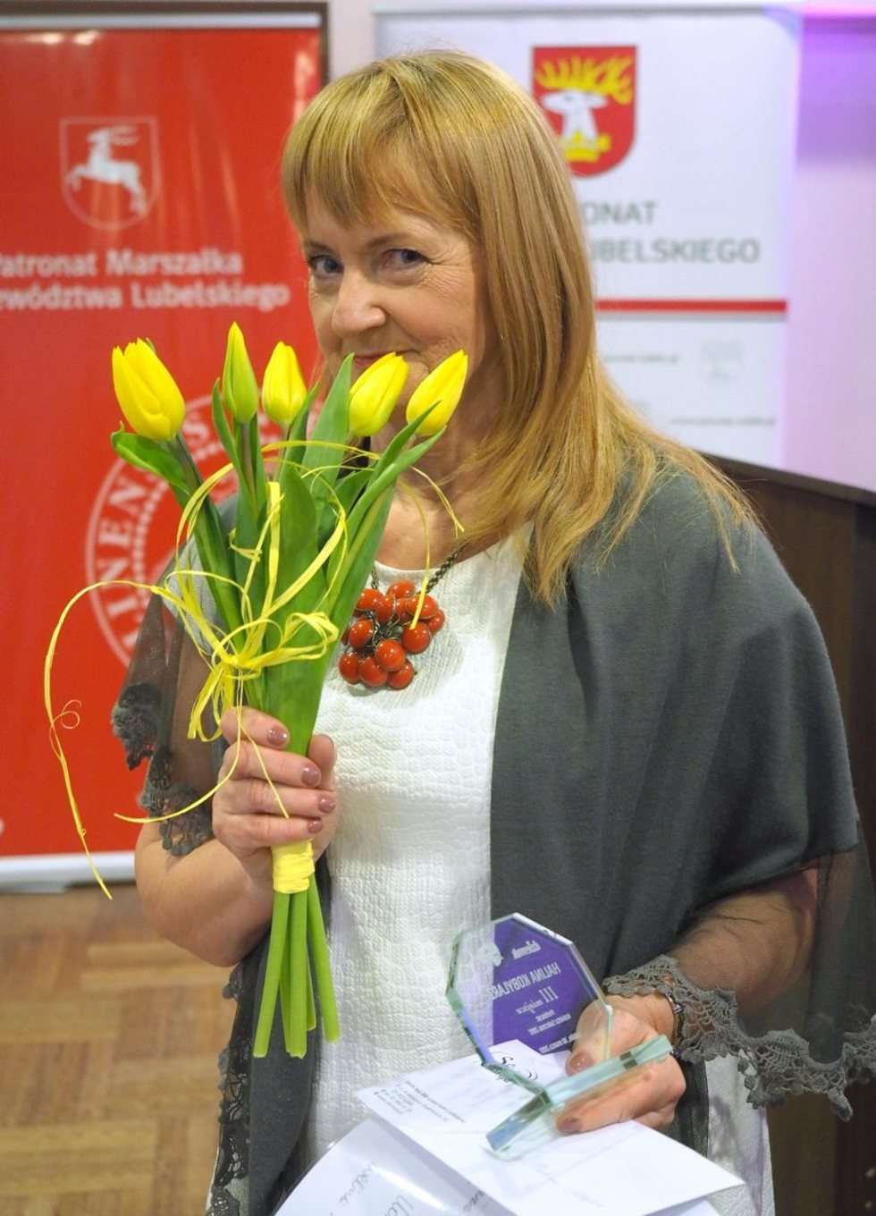  <p>Halina Kobylarz, prezes Fundacji Lubelskiego Uniwersytetu Drugiego Wieku</p>