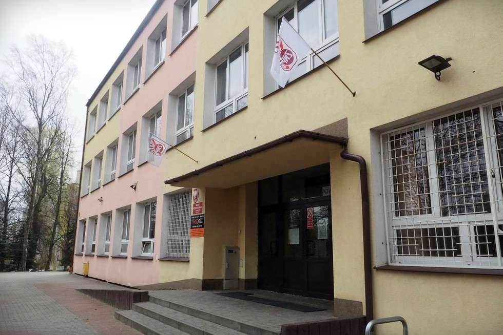  Strajk szkolny w Lublinie  - Autor: Wojciech Nieśpiałowski