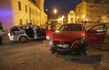 Wypadek na ul. Kołłątaja w Lublinie (zdjęcie 5)