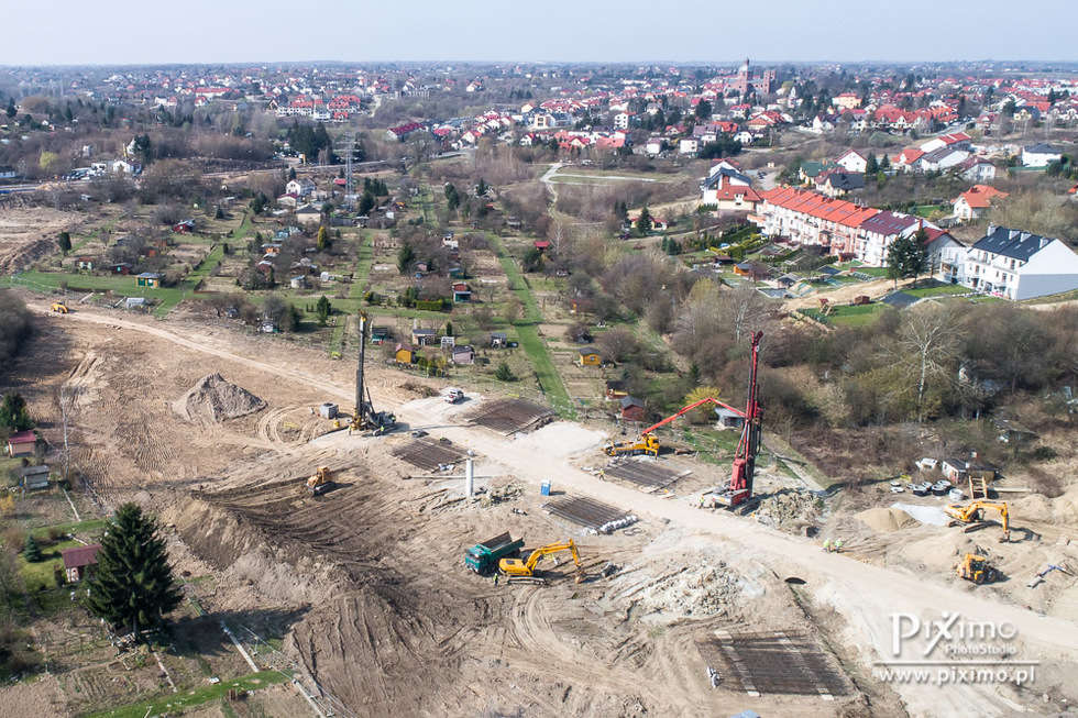 Budowa przedłużenia Bohaterów Monte Cassino (zdjęcie 3) - Autor: Marcin Tarkowski / Piximo.pl