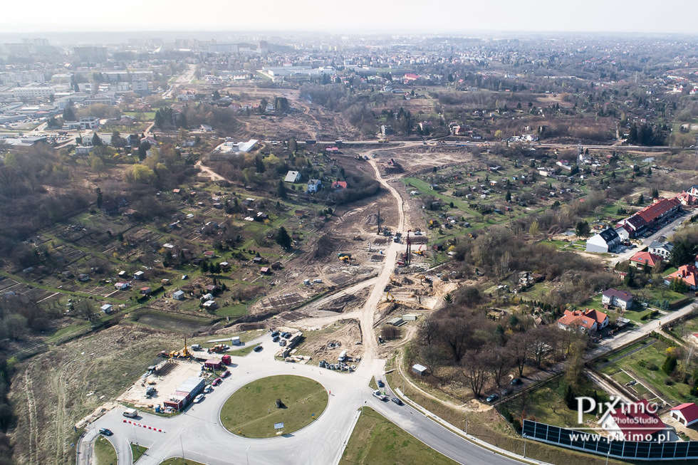  Budowa przedłużenia Bohaterów Monte Cassino (zdjęcie 6) - Autor: Marcin Tarkowski / Piximo.pl