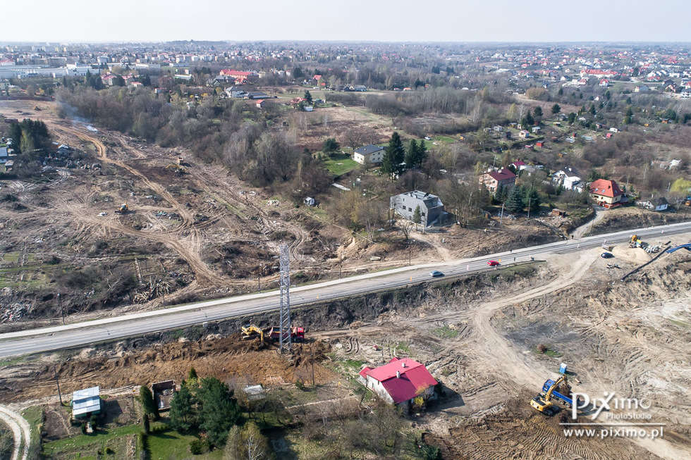  Budowa przedłużenia Bohaterów Monte Cassino (zdjęcie 5) - Autor: Marcin Tarkowski / Piximo.pl