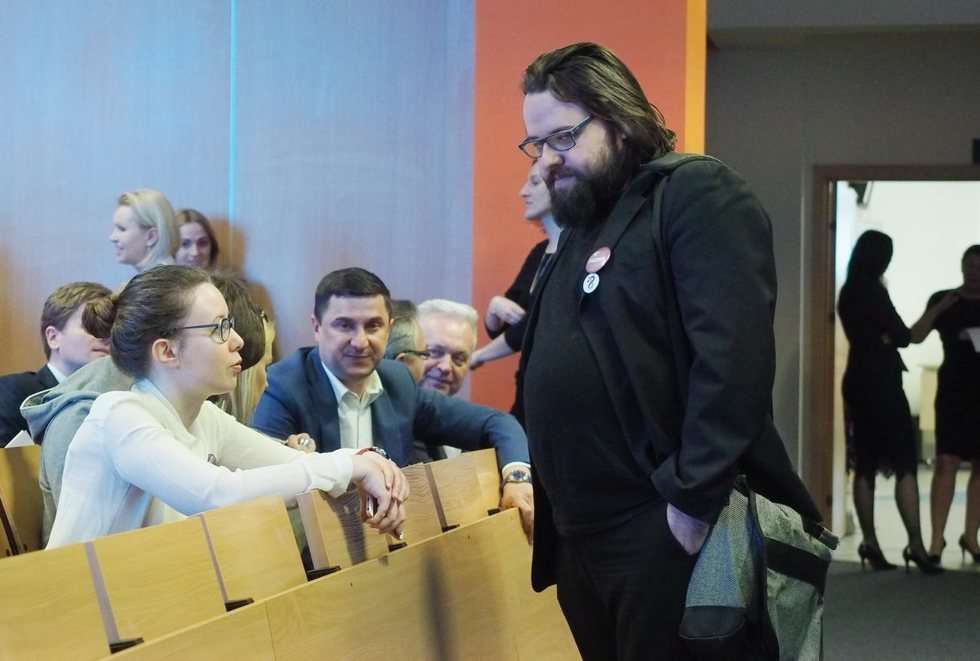  Debata polityków na WSPiA (zdjęcie 13) - Autor: Maciej Kaczanowski