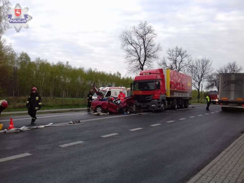  Wypadek w Trzcińcu. Nie żyje jedna osoba  - Autor: Policja
