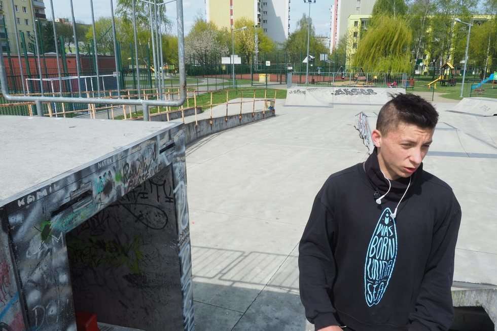  Zdewastowany skatepark na lubelskich Błoniach (zdjęcie 5) - Autor: Maciej Kaczanowski