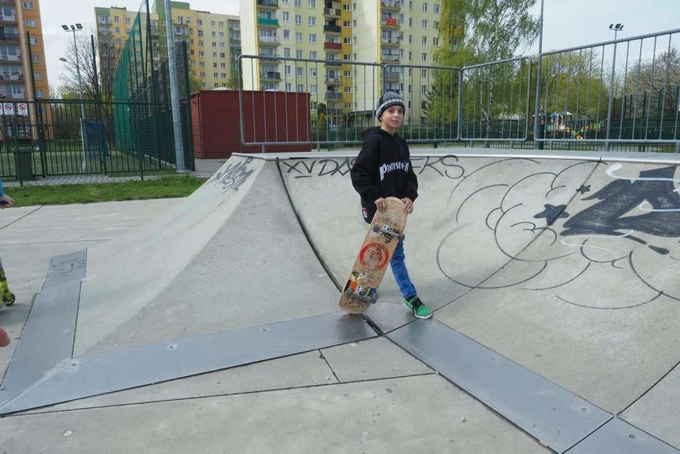  Zdewastowany skatepark na lubelskich Błoniach (zdjęcie 15) - Autor: Maciej Kaczanowski