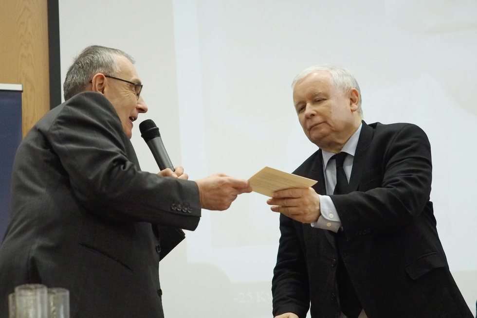  Prezes Jarosław Kaczyński na KUL (zdjęcie 4) - Autor: Maciej Kaczanowski