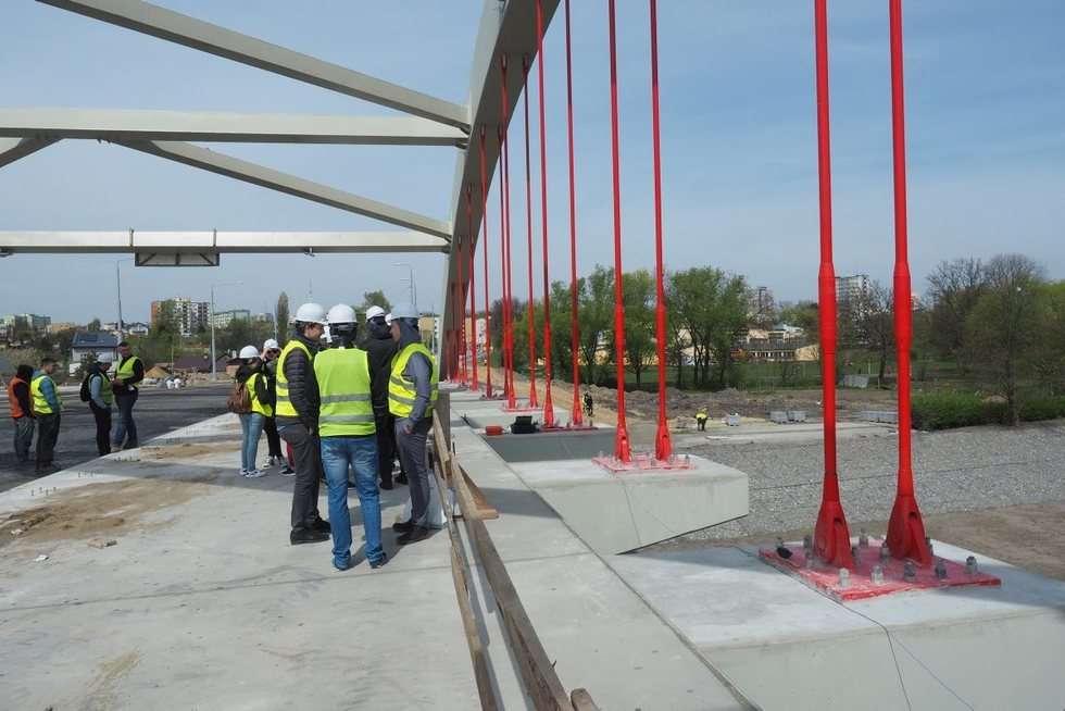  Testy obciążeniowe nowego mostu na Bystrzycy (zdjęcie 29) - Autor: Maciej Kaczanowski