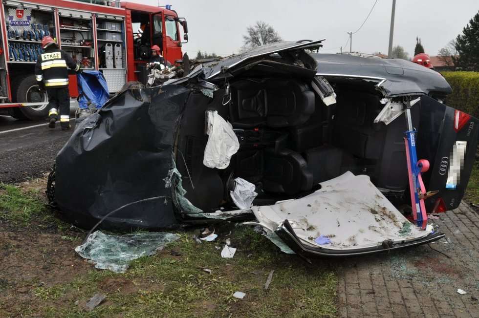  Wielącza koło Bodaczowa. Tragiczny wypadek  - Autor: Policja