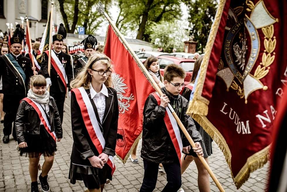  Święto Konstytucji 3 Maja w Łęcznej (zdjęcie 55) - Autor: Andrzej Mikulski