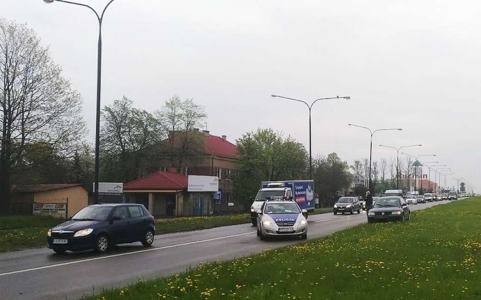  Wypadek na al. Witosa w Lublinie (zdjęcie 16) - Autor: Grzegorz Rekiel