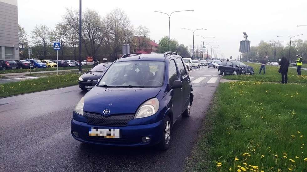  Wypadek na al. Witosa w Lublinie (zdjęcie 17) - Autor: Grzegorz Rekiel