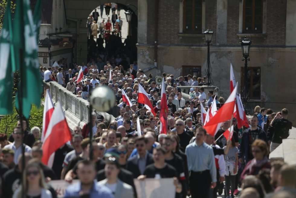  Marsz Pileckiego (zdjęcie 1) - Autor: Wojciech Nieśpiałowski