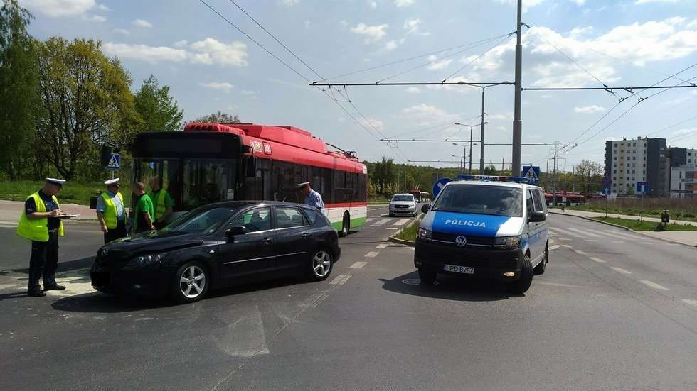  Wypadek na ul. Granitowej (zdjęcie 5) - Autor: Grzegorz Rekiel