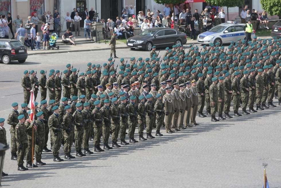  Lublin: Pierwsza przysięga żołnierzy Wojska Obrony Terytorialnej (zdjęcie 75) - Autor: Wojciech Nieśpiałowski