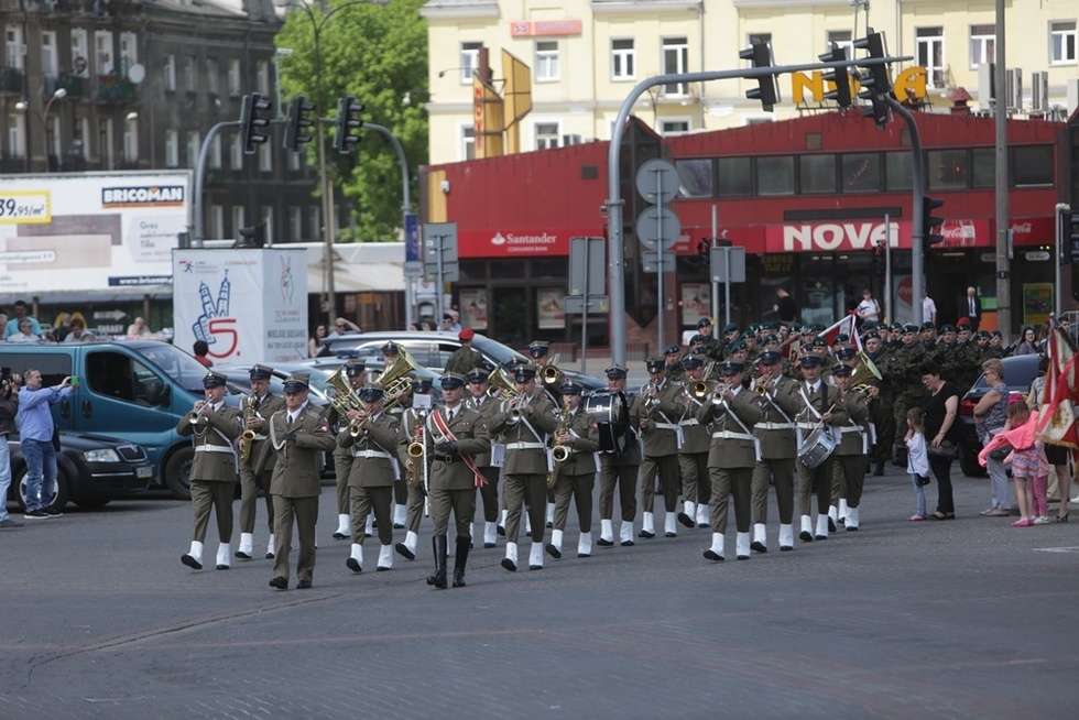  Lublin: Pierwsza przysięga żołnierzy Wojska Obrony Terytorialnej (zdjęcie 33) - Autor: Wojciech Nieśpiałowski