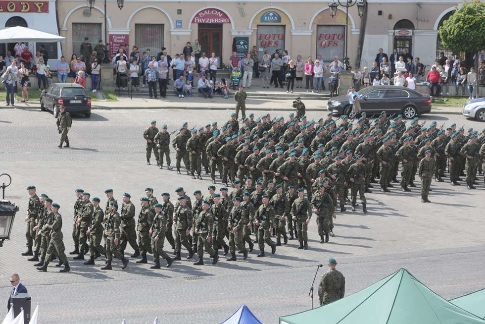 Lublin: Pierwsza przysięga żołnierzy Wojska Obrony Terytorialnej (zdjęcie 78) - Autor: Wojciech Nieśpiałowski