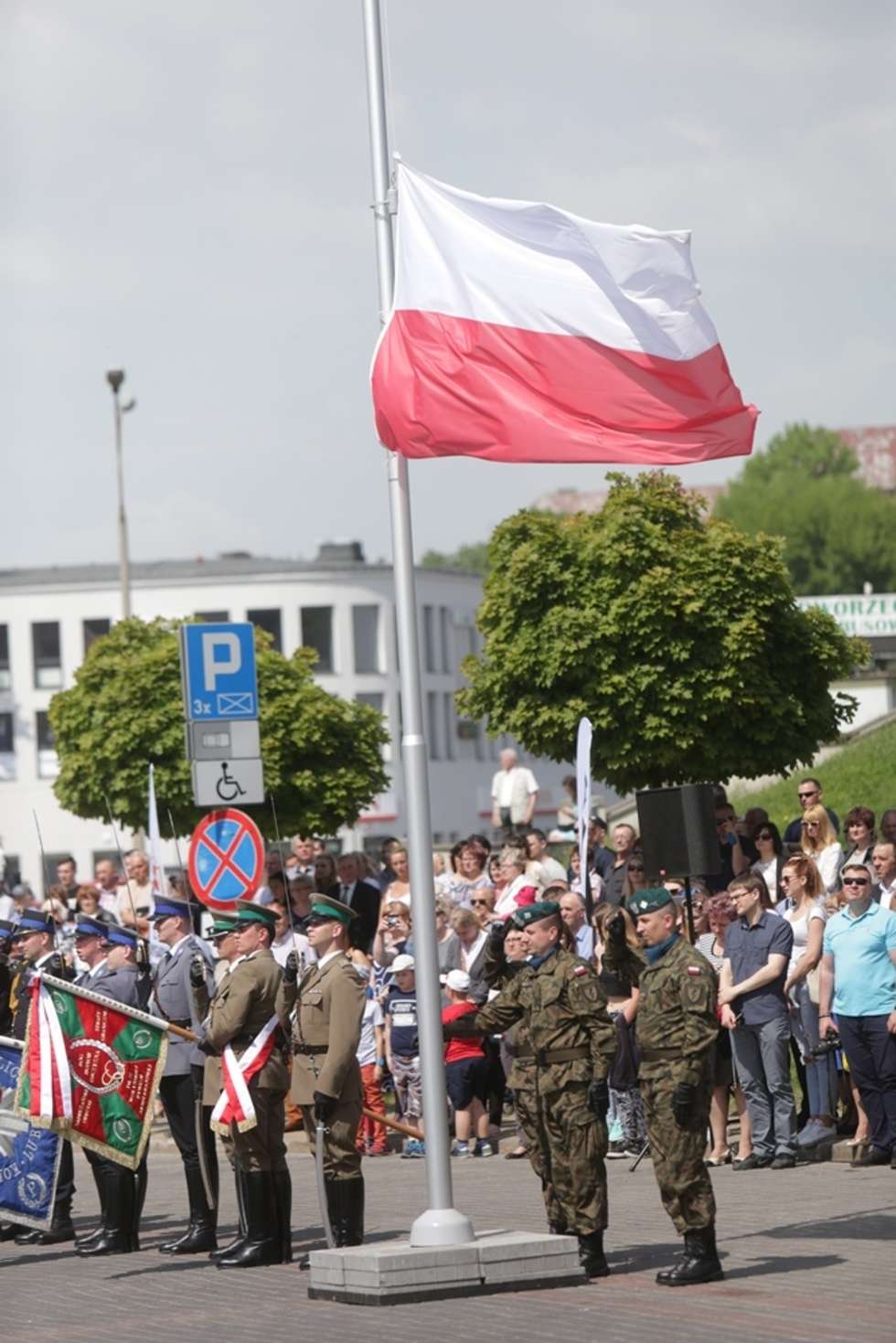  Lublin: Pierwsza przysięga żołnierzy Wojska Obrony Terytorialnej (zdjęcie 53) - Autor: Wojciech Nieśpiałowski