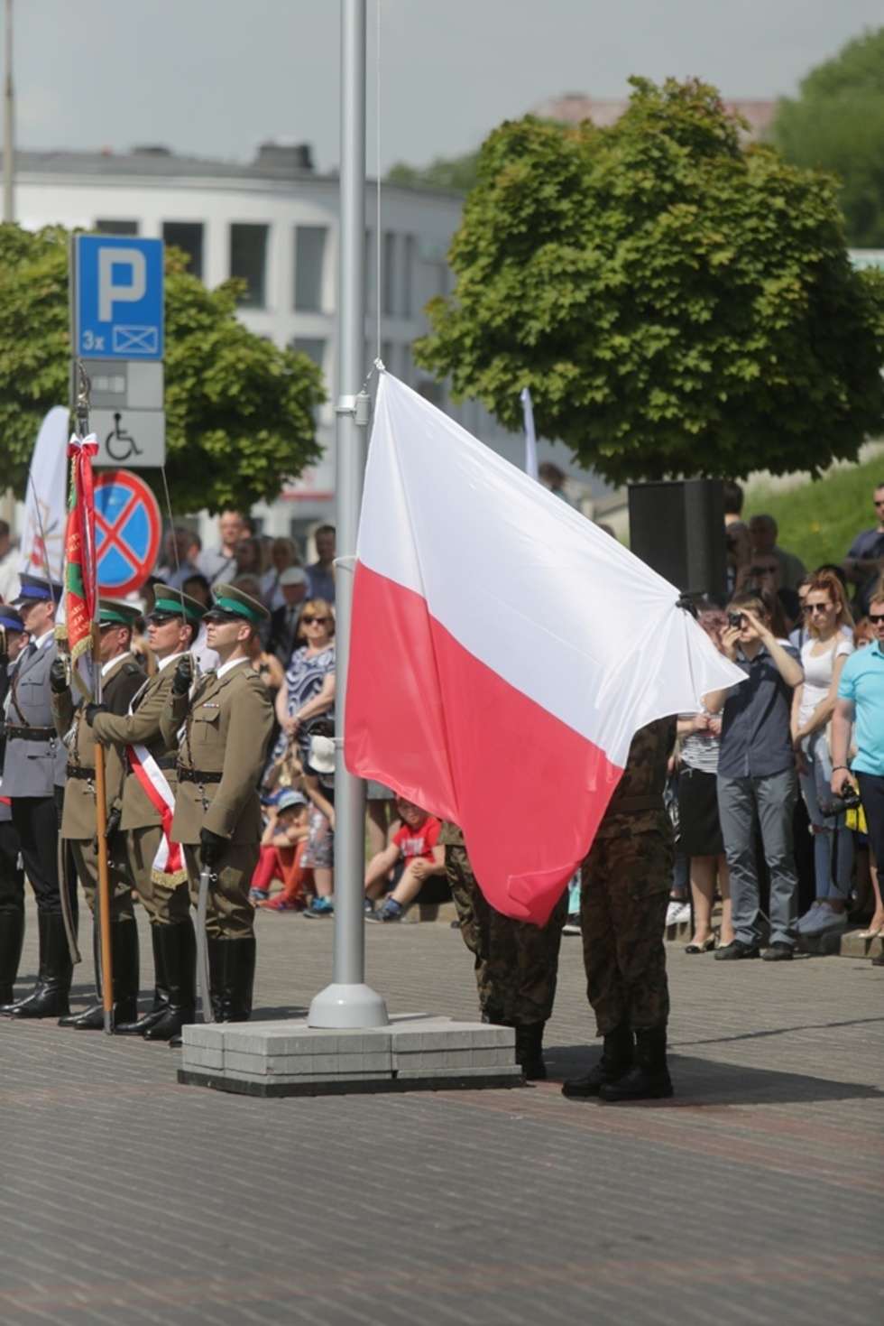 Lublin: Pierwsza przysięga żołnierzy Wojska Obrony Terytorialnej (zdjęcie 52) - Autor: Wojciech Nieśpiałowski