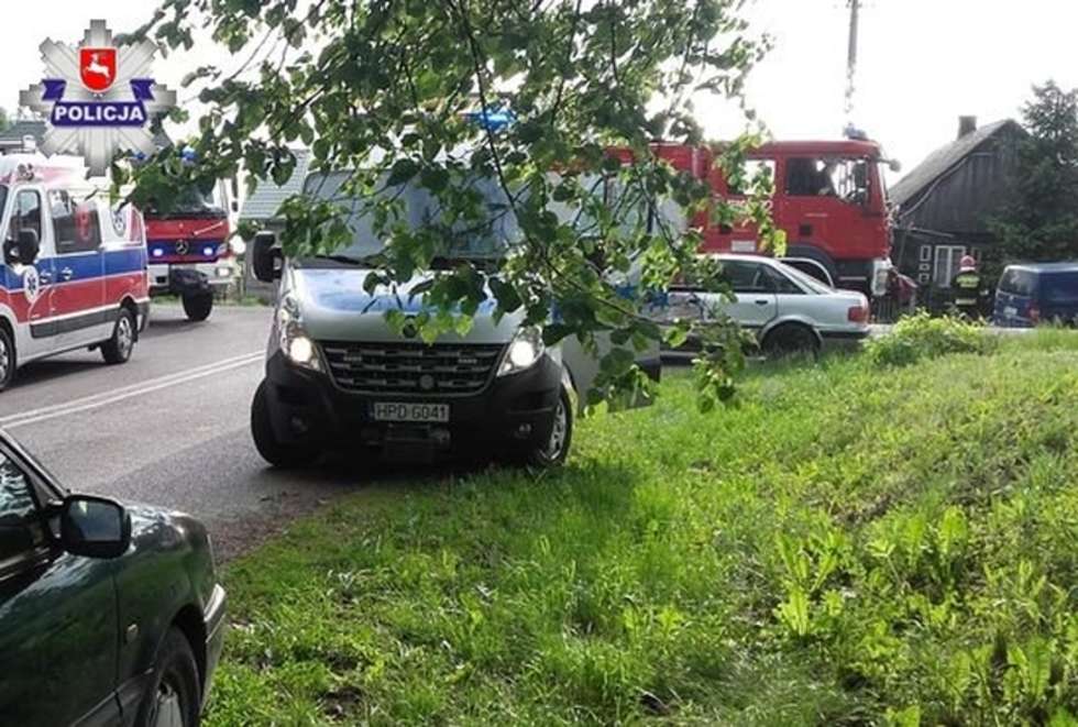  Wypadek w Turowie: 15-latek w szpitalu  - Autor: Policja