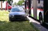 Al. Racławickie: Zderzenie autobusu i BMW (zdjęcie 3)