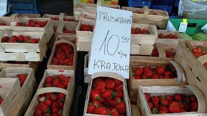 Ceny truskawek na targowiskach i straganach