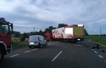 Sobieszczany Kolonia: Zderzenie ciężarówki z osobówką (zdjęcie 5)