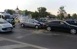 Wypadek na rondzie Dmowskiego w Lublinie (zdjęcie 2)