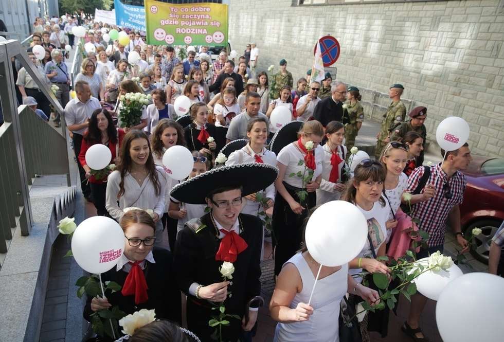  Marsz dla Życia i Rodziny w Lublinie (zdjęcie 21) - Autor: Wojciech Nieśpiałowski
