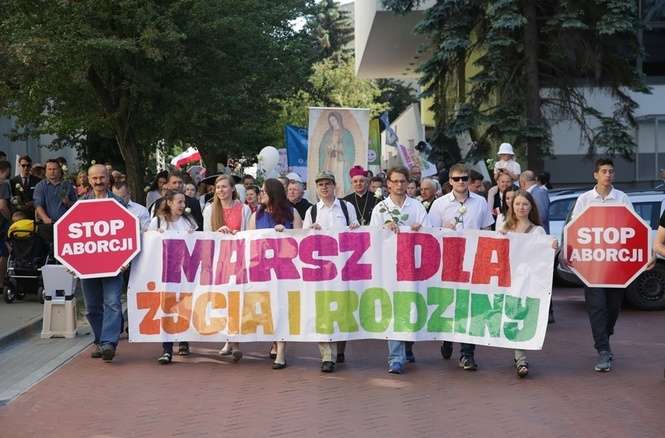 Marsz dla Życia i Rodziny w Lublinie - Autor: Wojciech Nieśpiałowski
