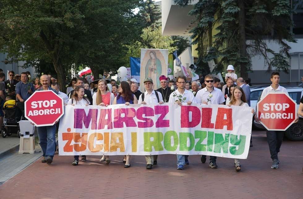  Marsz dla Życia i Rodziny w Lublinie (zdjęcie 1) - Autor: Wojciech Nieśpiałowski