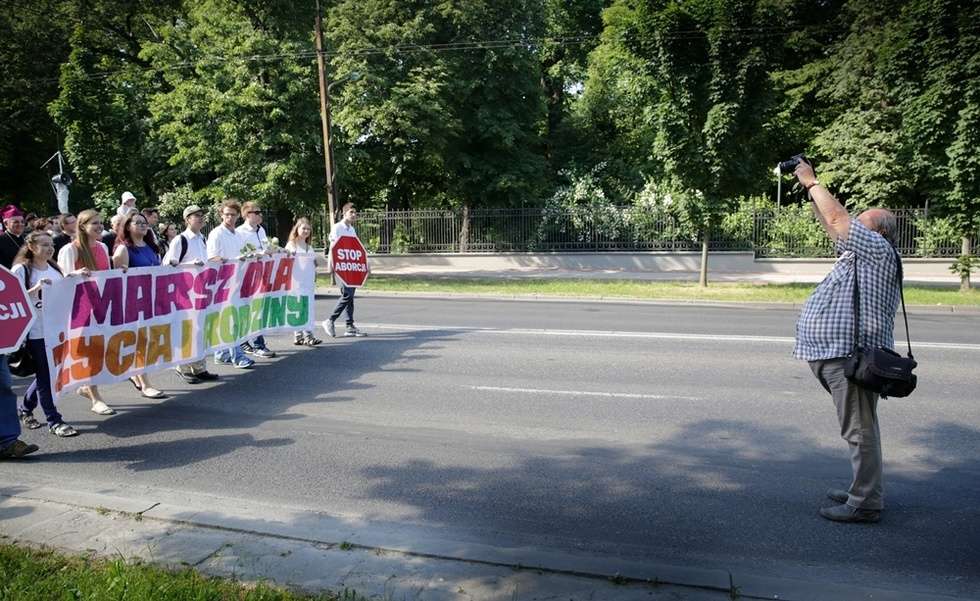  Marsz dla Życia i Rodziny w Lublinie (zdjęcie 23) - Autor: Wojciech Nieśpiałowski