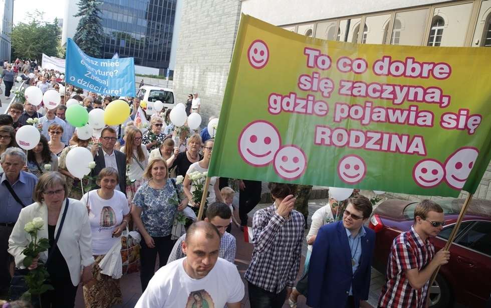  Marsz dla Życia i Rodziny w Lublinie (zdjęcie 22) - Autor: Wojciech Nieśpiałowski