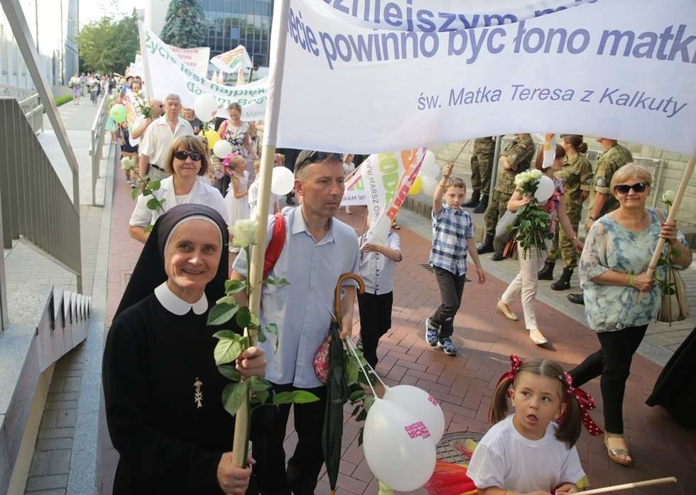  Marsz dla Życia i Rodziny w Lublinie (zdjęcie 31) - Autor: Wojciech Nieśpiałowski