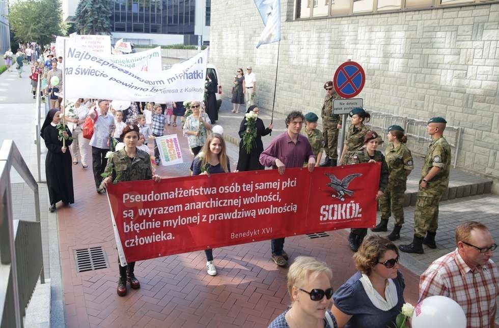  Marsz dla Życia i Rodziny w Lublinie (zdjęcie 27) - Autor: Wojciech Nieśpiałowski