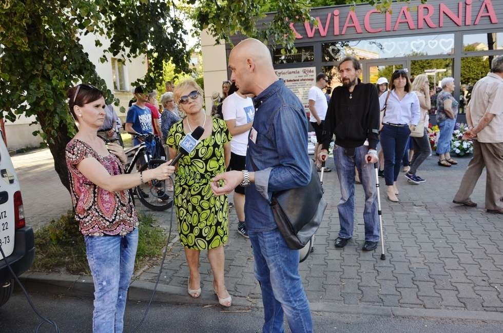  Protest mieszkańców Biłgoraja (zdjęcie 9) - Autor: Kazimierz Lipiec