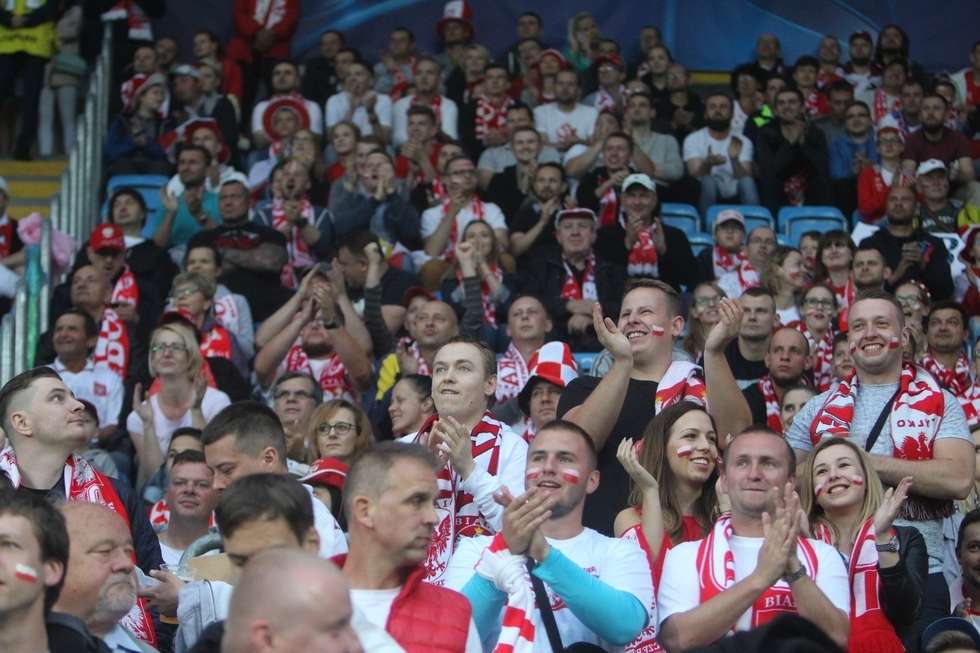  Mecz Polska - Słowacja (zdjęcie 45) - Autor: Mirosław Trembecki