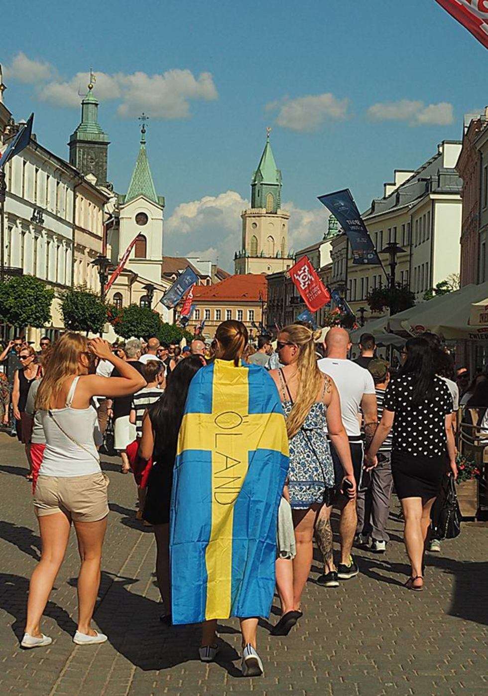  Kibice ze Szwecji bawią się w Lublinie (zdjęcie 61) - Autor: lublin.eu/Miasto Lublin - Facebook