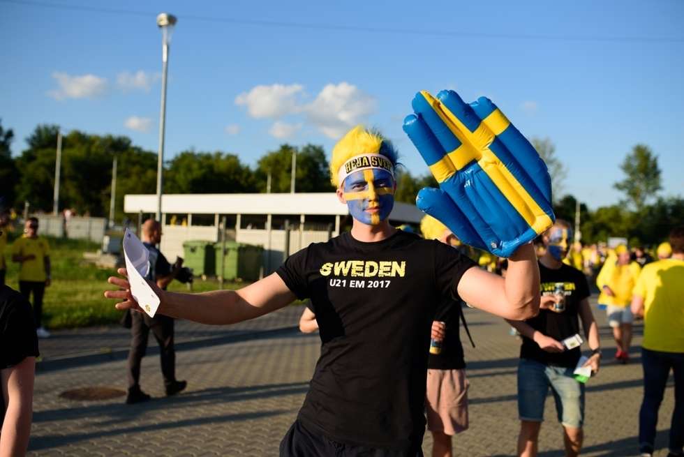  Kibice Szwecji i Polski przed meczem (zdjęcie 92) - Autor: Andrzej Mikulski