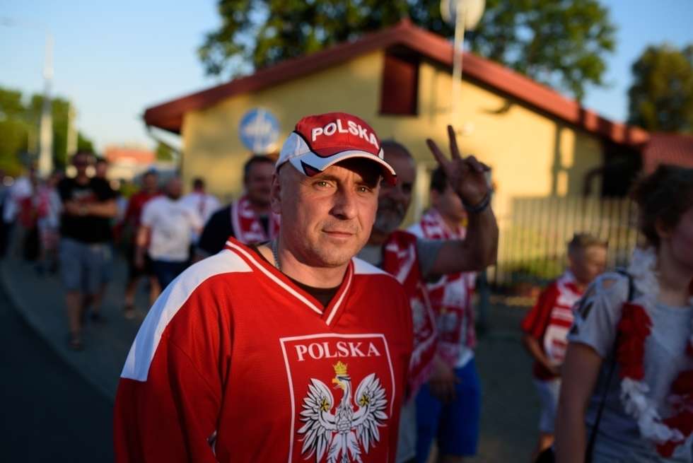  Kibice Szwecji i Polski przed meczem (zdjęcie 112) - Autor: Andrzej Mikulski