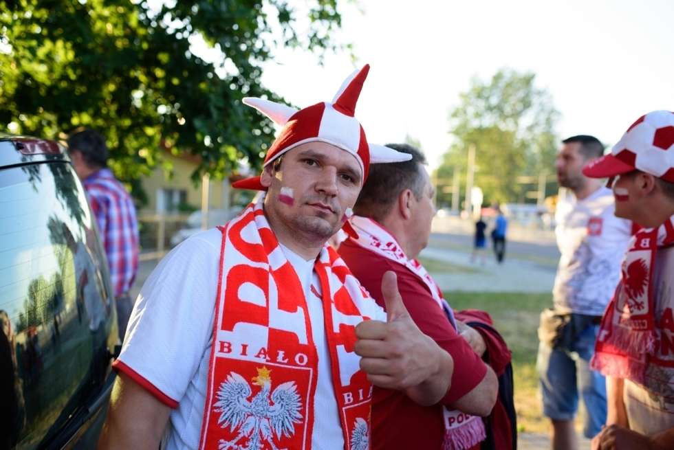  Kibice Szwecji i Polski przed meczem (zdjęcie 119) - Autor: Andrzej Mikulski
