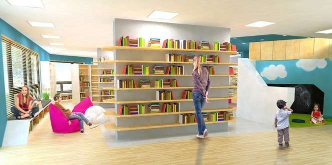 Nowa biblioteka w Ludwinie