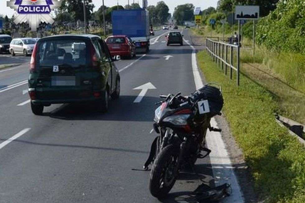  <p>W Sitańcu motocyklista nejechał na tył toyoty</p>