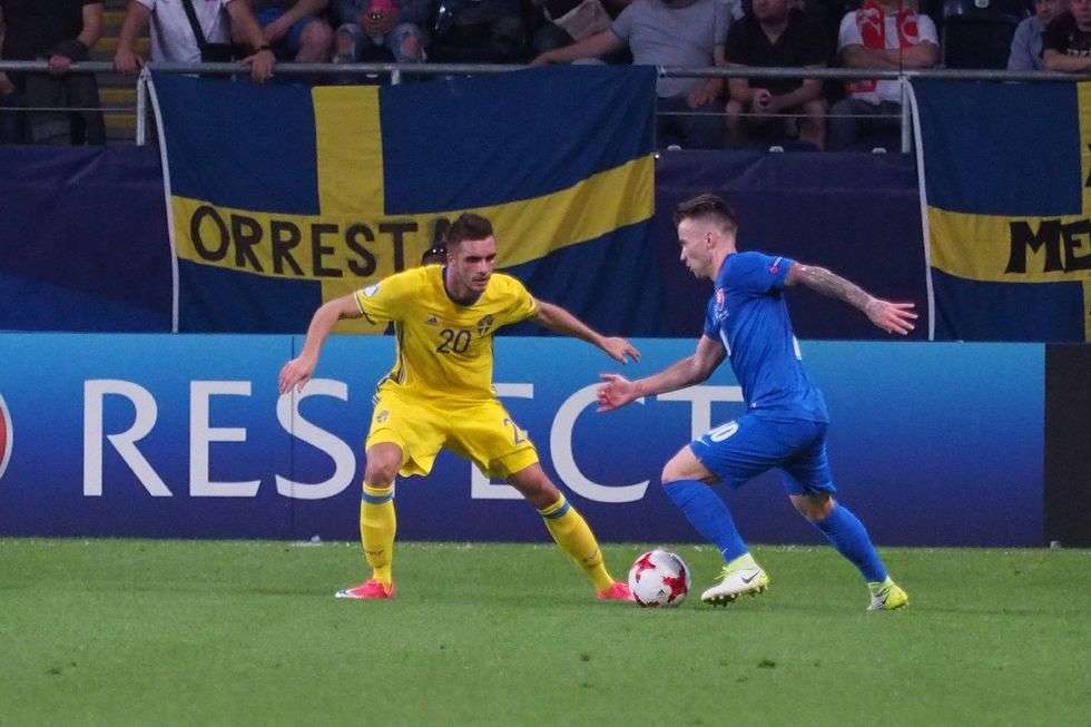  EURO 2017 U-21: Słowacja vs Szwecja 3:0 (zdjęcie 32) - Autor: Maciej Kaczanowski