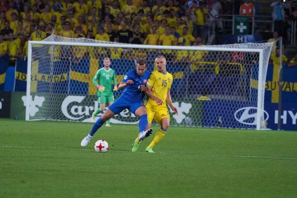  EURO 2017 U-21: Słowacja vs Szwecja 3:0 (zdjęcie 5) - Autor: Maciej Kaczanowski