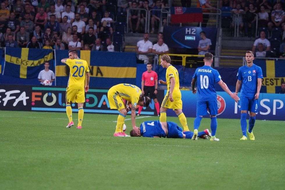  EURO 2017 U-21: Słowacja vs Szwecja 3:0 (zdjęcie 4) - Autor: Maciej Kaczanowski
