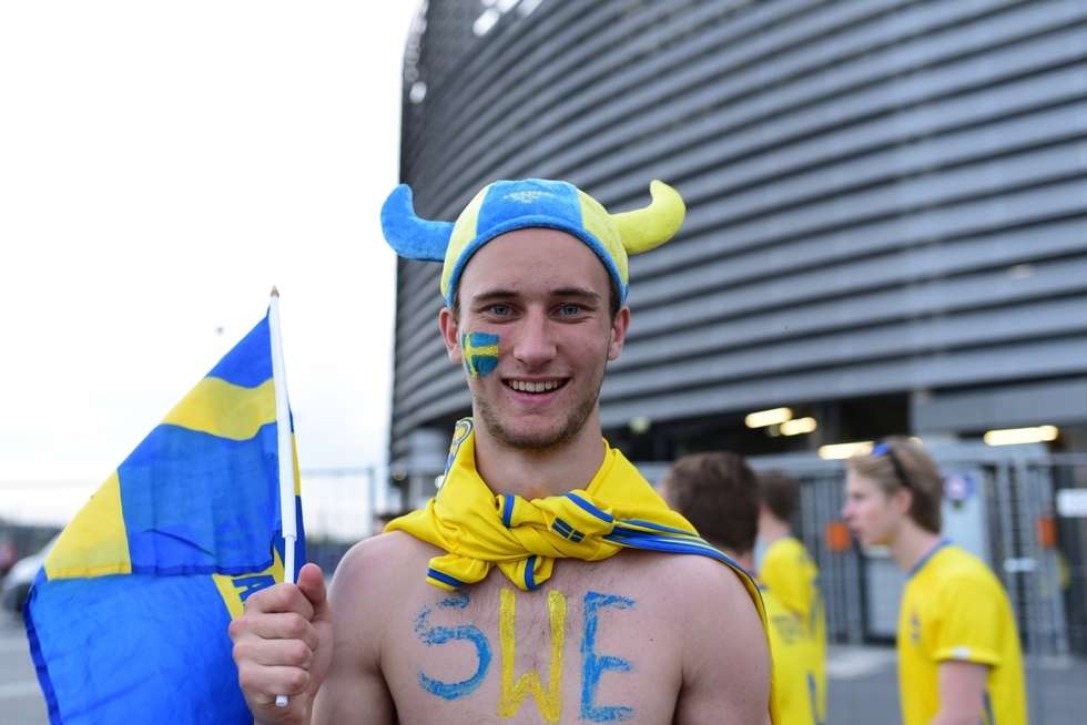  Lublin: Piękne kibicki i kibice na Euro 2017 U21  (zdjęcie 19) - Autor: Andrzej Mikulski